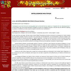 Se connaitre soi-même / Facteurs Biologiques / intelligences multiples