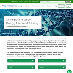 Biology Online Back to School Program