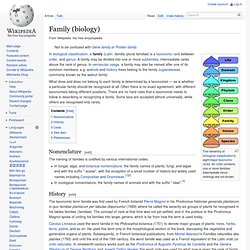Family (biology)