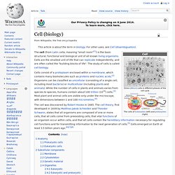 The Cell (biology)