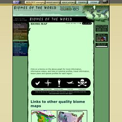 Biomes of the World - Biome Map