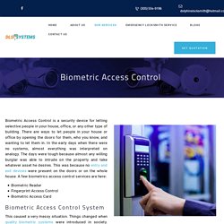 Biometric Access Control miami