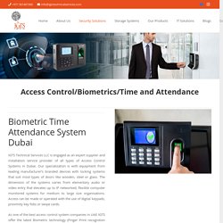 Biometric Time Attendance System Dubai