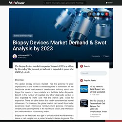 Biopsy Devices Market Demand & Swot Analysis by 2023