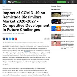 Impact of COVID-19 on Remicade Biosimilars Market 2020-2027 - Competitive Development In Future Challenges
