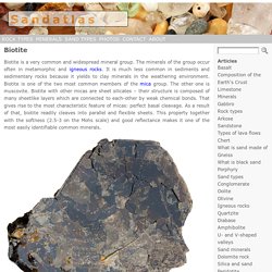 Biotite - Rock-Forming Minerals