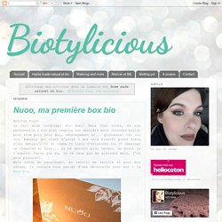 Biotylicious: Home made naturel et bio