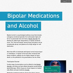 Zonalta with Bipolar Disorder Care and Alcohol