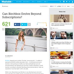 Can Birchbox Evolve Beyond Subscriptions?
