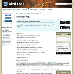 BirdTrack Apps