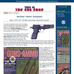 Birth of the 10mm Autopistol Cartridge
