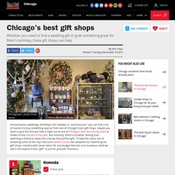 Gift shops for wedding, birthday and anniversary presents