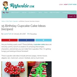 15 Birthday Cupcake Cake Ideas [recipes]
