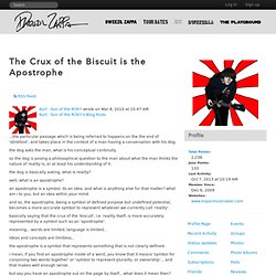 The Crux of the Biscuit is the Apostrophe - Dweezil Zappa