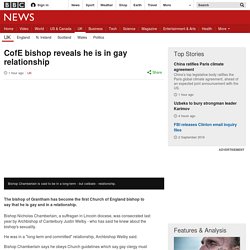 fE bishop reveals he is in gay relationship