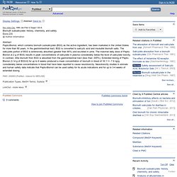 Bismuth subsalicylate: history, chemi... [Rev Infect Dis. 1990 Jan-Feb
