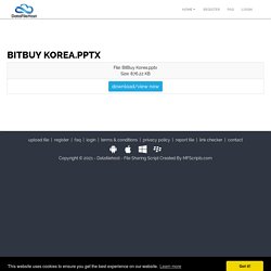 BitBuy Korea.pptx - Datafilehost