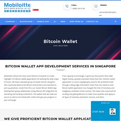 #1 Bitcoin Wallet App Development