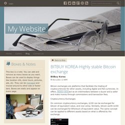 BITBUY KOREA-Highly stable Bitcoin exchange - My Website : powered by Doodlekit