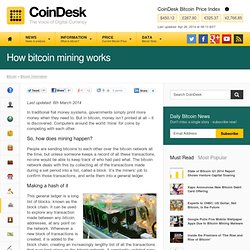 How bitcoin mining works