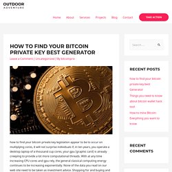 how to find your bitcoin private key
