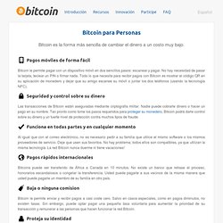 Bitcoin para usuarios particulares
