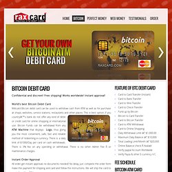 World's Best Bitcoin Debit Card