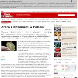 Afera z bitcoinem w Polsce?