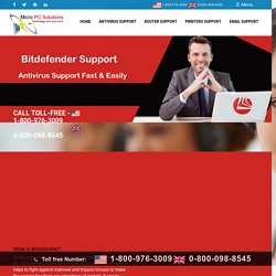 Bitdefender Antivirus Support