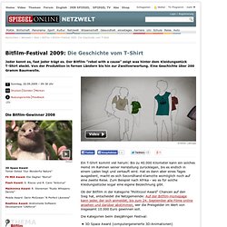 Bitfilm-Festival 2009: Die Geschichte vom T-Shirt - SPIEGEL ONLINE - Nachrichten - Netzwelt