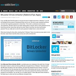 BitLocker Drive Unlocker [AddictiveTips Apps]