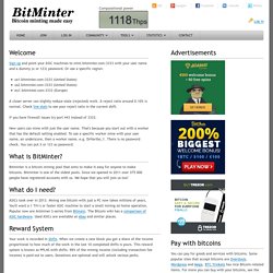 bitminter client
