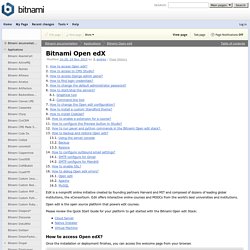Bitnami Open edX