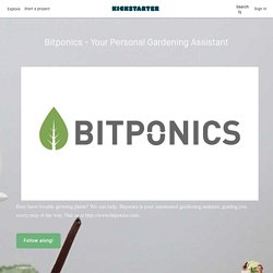 Bitponics - Your Personal Gardening Assistant by Bitponics