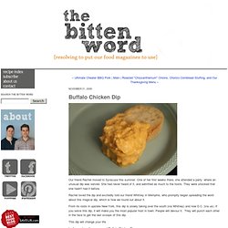 The Bitten Word: Buffalo Chicken Dip