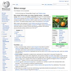 Bitter orange