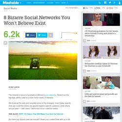 8 Bizarre Social Networks You Won't Believe Exist