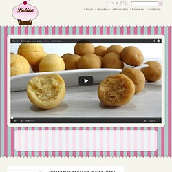 Receta de Bizcobolas con y sin molde (Base de cake pops): Aprende a cocinar Bizcobolas con y sin molde (Base de cake pops) de la forma más sencilla y dulce!