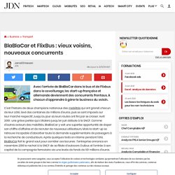 BlaBlaCar et FlixBus : vieux voisins, nouveaux concurrents