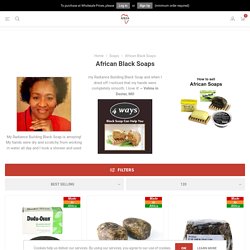 African Black Soaps