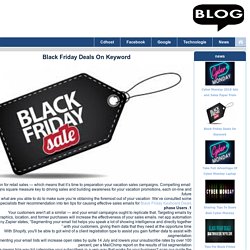 Black Friday Deals On Keyword