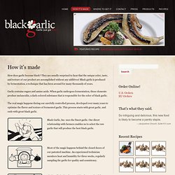 Black Garlic 