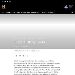 Black History Facts - Black History Month & Little Known Facts - HISTORY