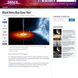 Black Holes May Have 'Hair'