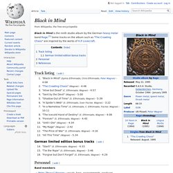 Black in Mind - Wikipedia