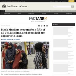 Black Muslims account for a fifth of all U.S. Muslims