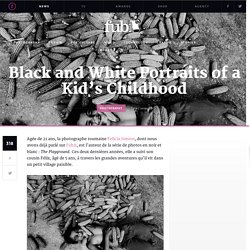 Black and White Portraits of a Kid’s Childhood – Fubiz Media