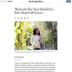 ‘Black-ish’ Star Yara Shahidi Is a Role Model Off-Screen