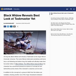 Black Widow Reveals Best Look at Taskmaster Yet