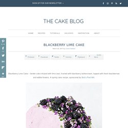 Blackberry Lime Cake